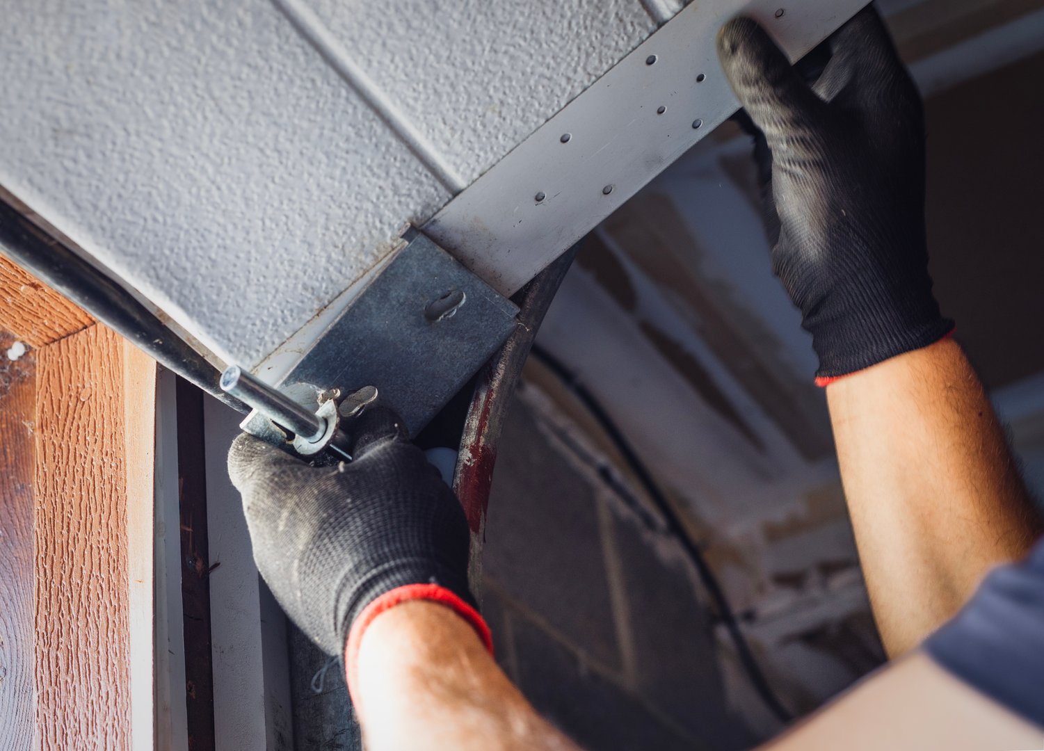 Garage door maintenance service